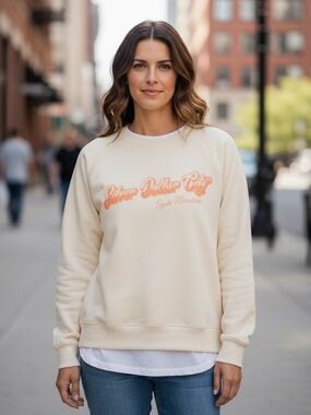 Silver Dollar City Cream Crewneck Sweatshirt